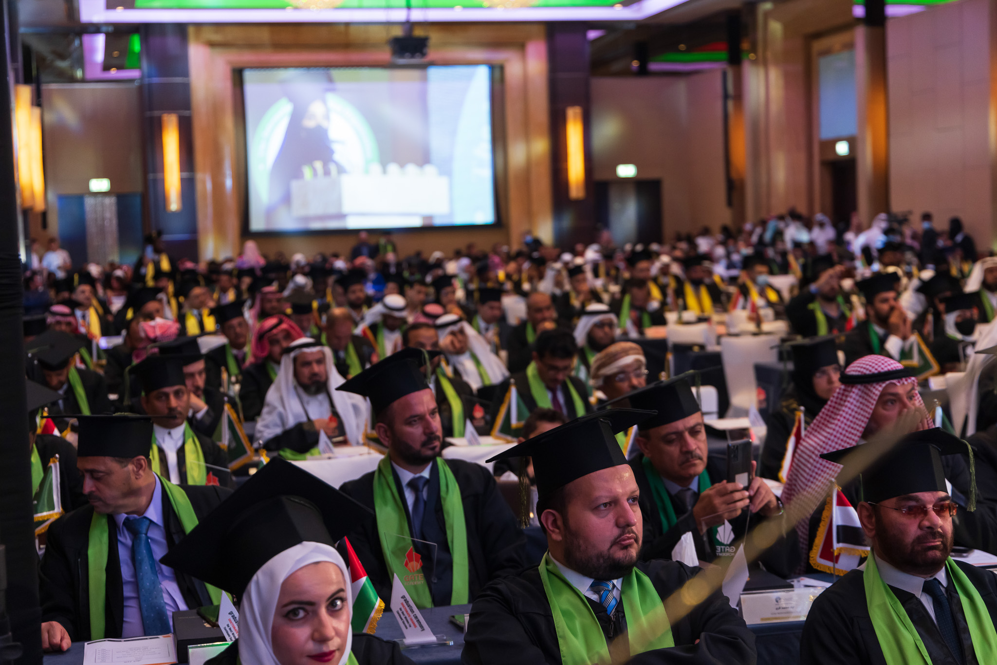 Holders of master's, doctoral, and fellowship degrees